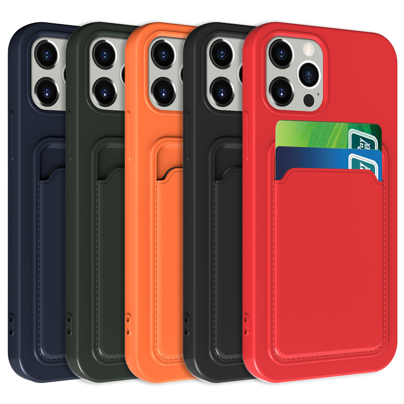 HDT038 Anti-shock Colored TPU With Cardholder